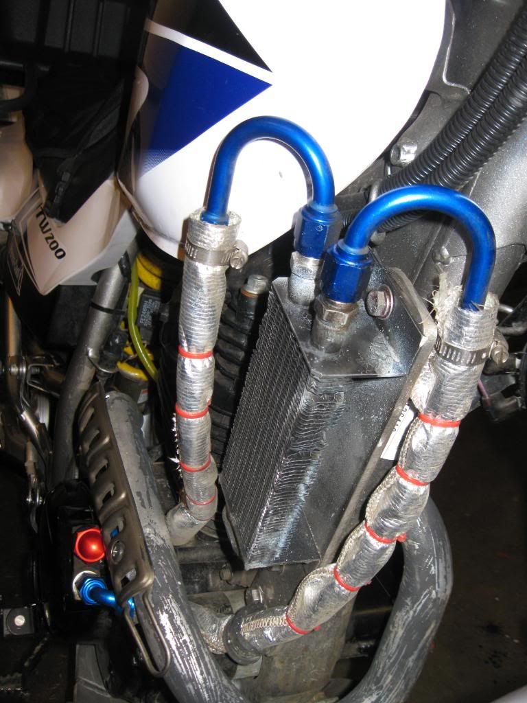 TW200 Engine Oil Cooler